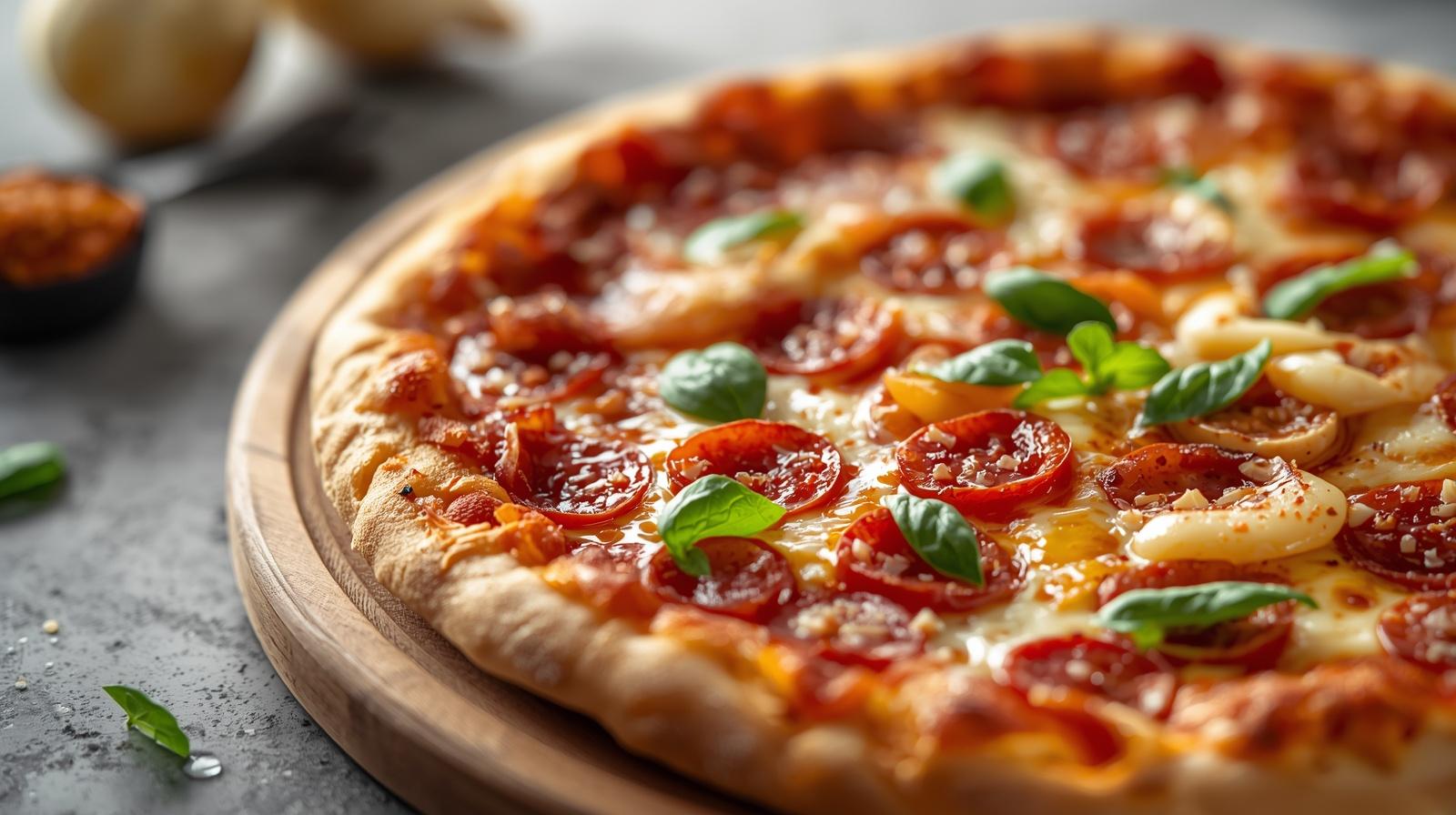 High-Protein Yogurt Crust Pizza (6 Blocks)