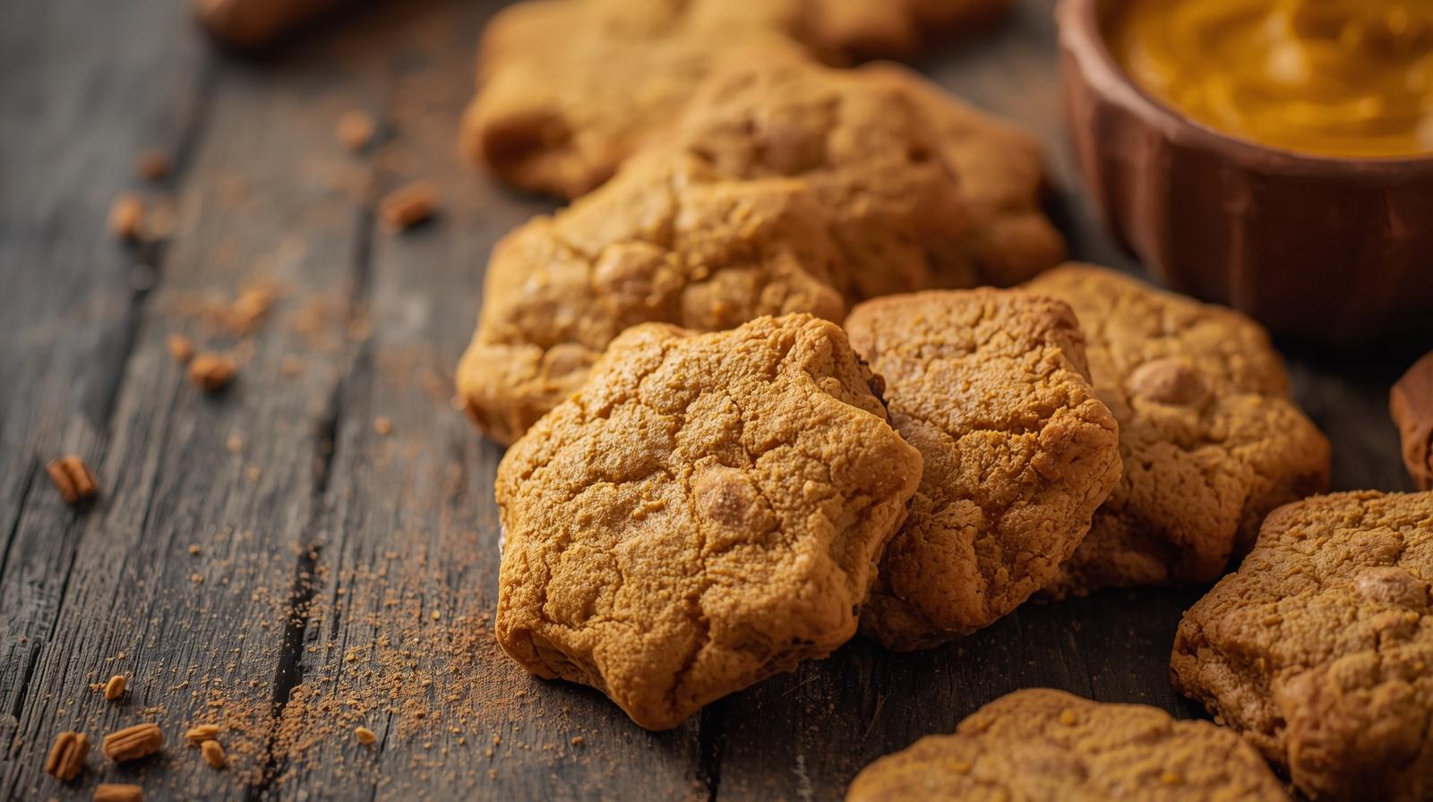 Pumpkin Energy Biscuits (Starch Disks)