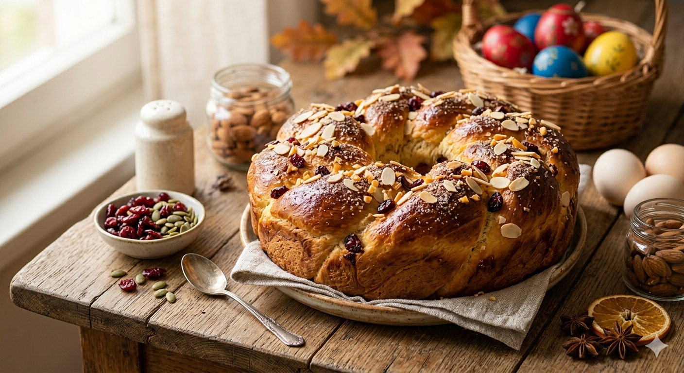 High-Protein Easter Cake
